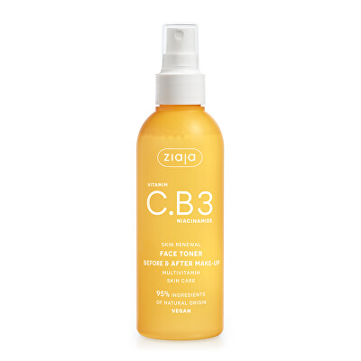 Ziaja - Pleťové tonikum Vitamin C.B3 Niacinamide Face Toner 190 ml