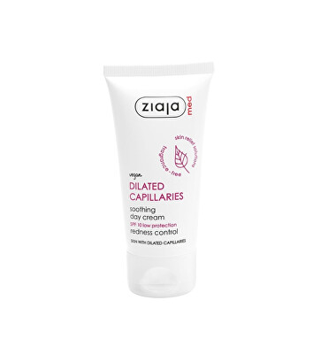 Ziaja - Pleťový krém SPF 10 Dilated Capillaries Soothing Day Cream 50 ml