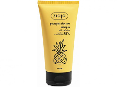 Ziaja - Revitalizační šampon s kofeinem Pineapple Skin Care (Shampoo) 160 ml