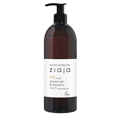 Ziaja - Sprchový gel a šampon 3 v 1 Baltic Home Spa Fit (Shower Gel & Shampoo) 500 ml