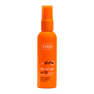 Ziaja - Suchý olej na opaľovanie v géle SPF 20 Sun Dry Oil in Gél 90 ml