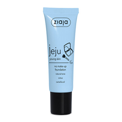 Ziaja - Tekutý korektor pleti přirozený tón Jeju (No Make-up Foundation) 30 ml
