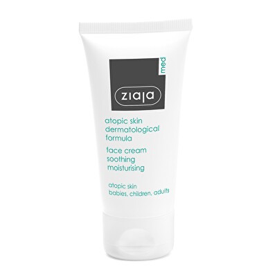 Ziaja - Upokojujúci hydratačný pleťový krém pre atopickú pokožku Face Cream 50 ml