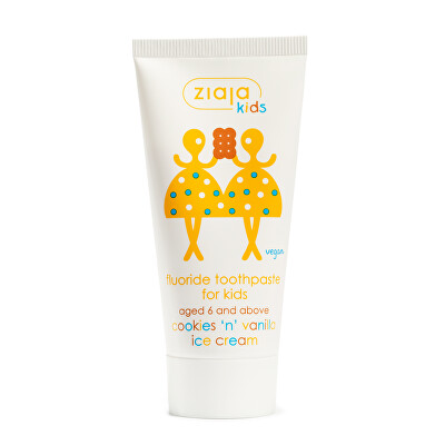 Ziaja - Fogkrém Keksz & Vaníliafagylalt Toothpaste 50 ml