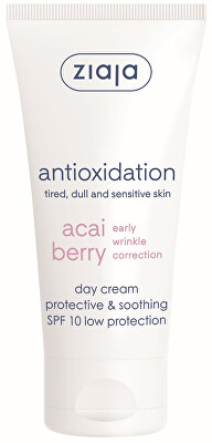 Ziaja - Zklidňující denní krém SPF 10 Acai Berry (Protective & Soothing Day Cream) 50 ml