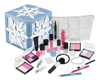 ZMILE COSMETICS - Adventní kalendář Snow Flake Cube Frosty White