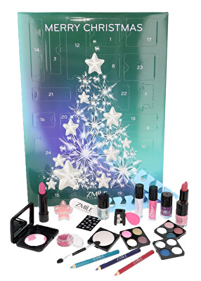 ZMILE COSMETICS - Adventní kalendář Crystal Teal Time