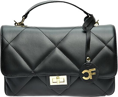 Carla Ferreri - Dámská kožená crossbody kabelka