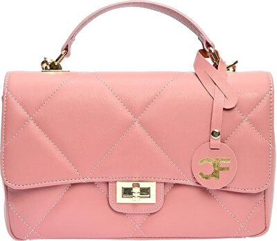 Carla Ferreri - Dámská kožená crossbody kabelka