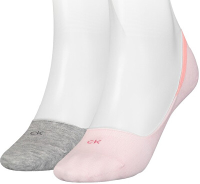 Calvin Klein - 2 PACK - dámske ponožky 701218767-003