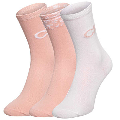 Calvin Klein - 3 PACK - dámske ponožky 701219849-001