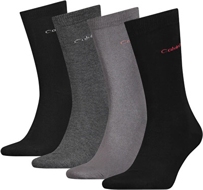 Calvin Klein - 4 PACK - ponožky 701219836-002