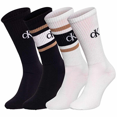 Calvin Klein - 4 PACK - ponožky 701219837-001