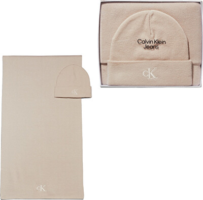 Calvin Klein - Dámská sada - čepice a šála
