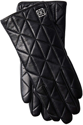 Calvin Klein - Női bőrkesztyű Emblem Quilted LV04F8124GUB1