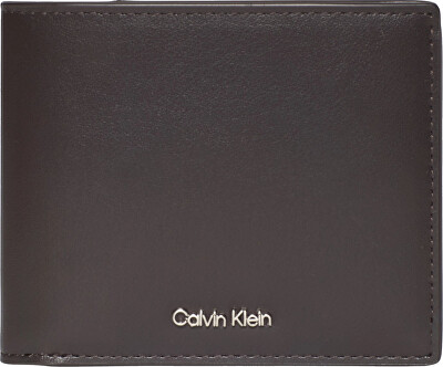 Calvin Klein - Pánska kožená peňaženka Raised LV04D1163GYG1