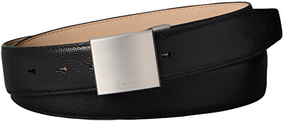 Calvin Klein - Pánský kožený opasek Plaque Buckle LV04D7080GVZZ