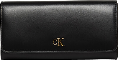 Calvin Klein - Dámská kožená peněženka Long Large LV04F1224GUB1