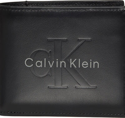 Calvin Klein - Portofel pentru bărbați din piele naturală Bold LV04D1156GUB1