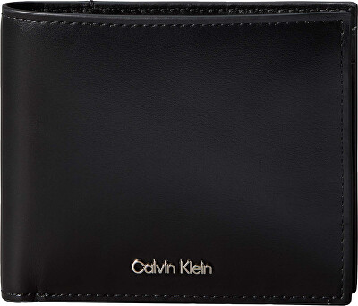 Calvin Klein - Portofel din piele pentru bărbați RaisedLV04D1163GUB1