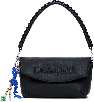 Desigual - Dámská crossbody kabelka Half Logo Trokel Bla