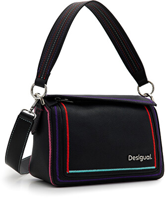 Desigual - Dámská crossbody kabelka Cleo Black Phuket Min