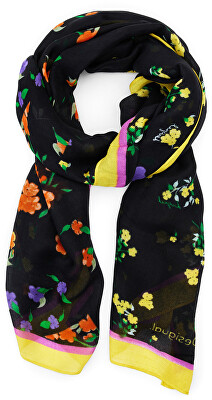 Desigual - Dámský šátek Mixed Flowers Rectang