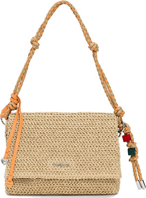 Desigual - Dámska crossbody kabelka Half Logo Raffia Vo 26SAXO031014
