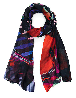 Desigual - Eșarfă de damă Galaxia 26WAWA049019