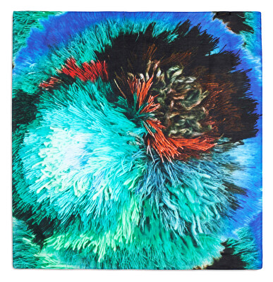 Desigual - Dámský šátek Pompon Carre_Lacr 26WAWA075013