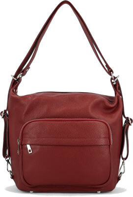 DELAMI - Dámská kožená kabelka/batoh