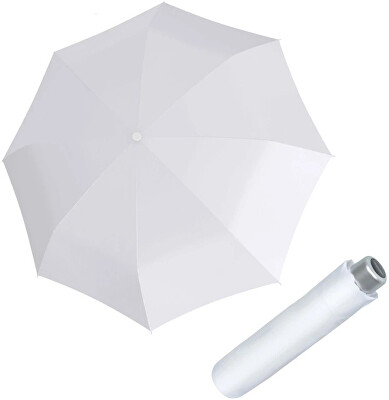 Doppler - Dámský skládací deštník Special Mini Wedding Uni White