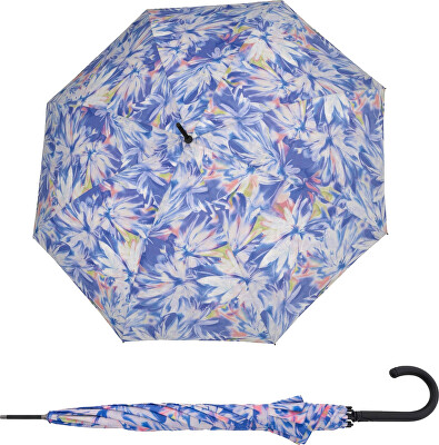 Doppler - Holový deštník Fiber Flex Long AC Flowery 740765FY