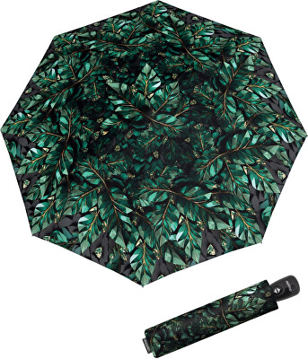 Doppler - Skládací deštník Fiber Magic Imperial Crystal Leaves 746165SCS