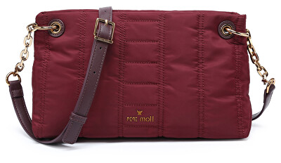 Pepe Moll - Geantă crossbody de damă Ava 262151 Bordo