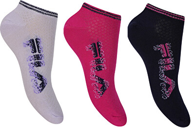 Fila - 3 PACK - dámské ponožky