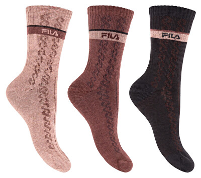 Fila - 3 PACK - dámske ponožky F6451-466