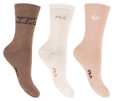 Fila - 3 PACK - dámske ponožky F6456-723