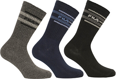 Fila - 3 PACK - pánské ponožky