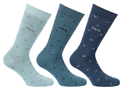 Fila - 3 PACK - pánske ponožky F5518-463