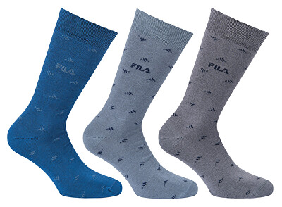 Fila - 3 PACK - pánske ponožky F5518-817