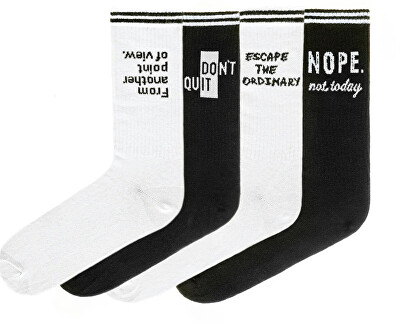 Funky Steps - 4 PACK - dámské ponožky