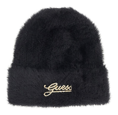 Guess - Căciulă de damă Knitted AW5633POL01-BLA