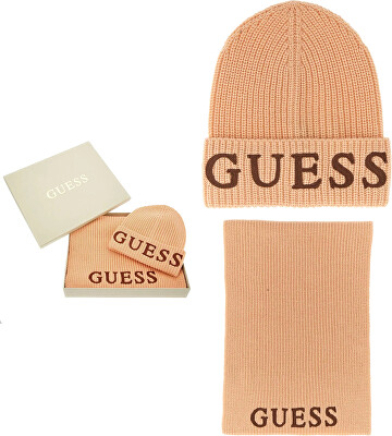 Guess - Dámská sada - čepice a šála