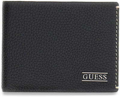Guess - Pánská kožená peněženka SMBOGSLEA20-BLA