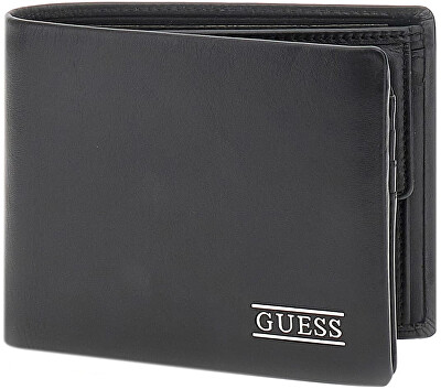 Guess - Pánská kožená peněženka SMNEBRLEA24-BLA