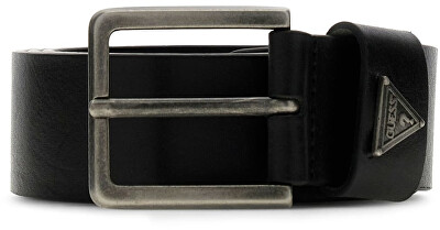 Guess - Pánský kožený opasek BM7888P6240-BLA