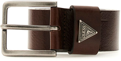 Guess - Pánsky kožený opasok BM7888P6240-BRO