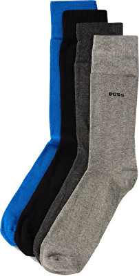 Hugo Boss - 4 PACK - pánské ponožky BOSS
