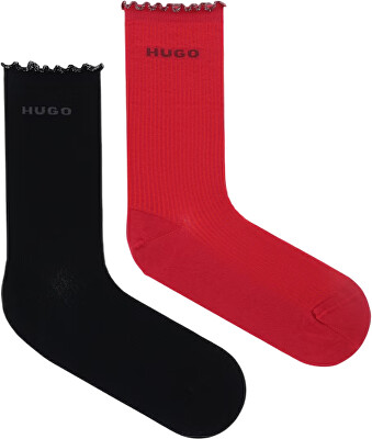 Hugo Boss - 2 PACK - dámské ponožky HUGO 50543178-610